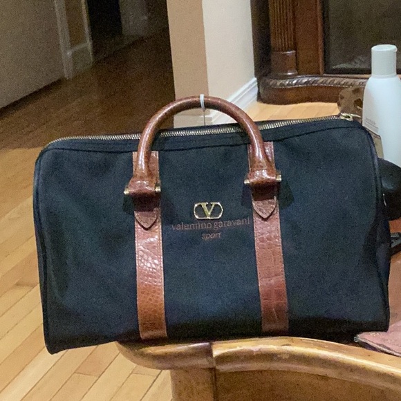 Black and Brown Bag by Valentino Goravani